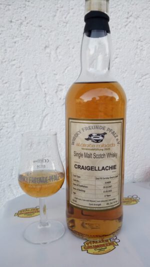 Vereinsabfüllung 2025 - Craigellachie - Single Malt Scotch Whisky - 17 Jahre - 2nd Fill Ex-Islay Sherry Cask – Bild 2